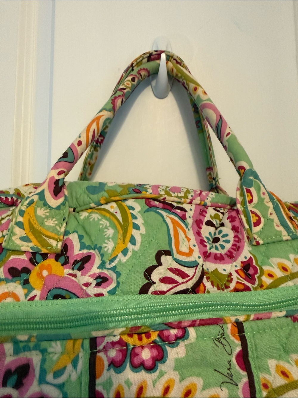 Vera Bradley Tutti Fruiti weekender travel duffle Bag - Picture 8 of 9